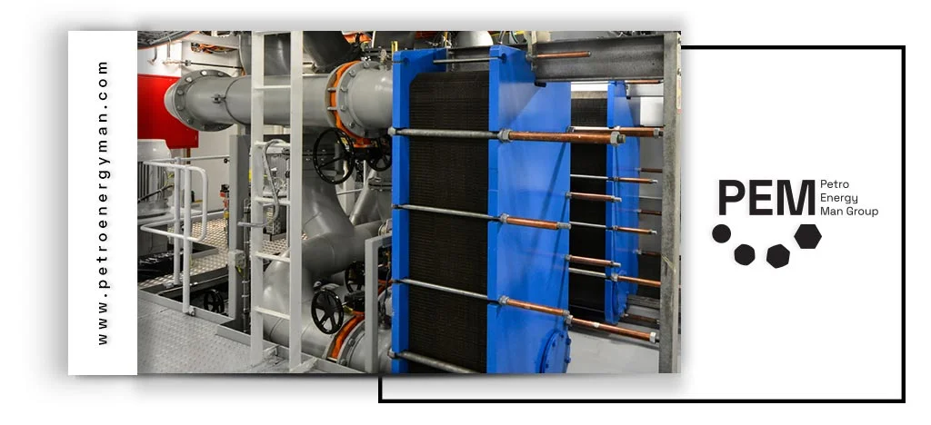 Plate-and-shell-heat-exchangers
