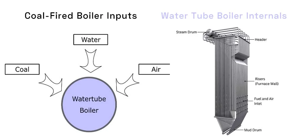 Water-Tube-Boiler-Internals--Coal-Fired-Boiler-Inputs